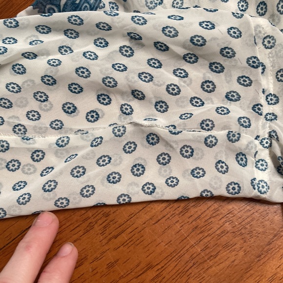 Free People sheer button down size L - Picture 8 of 8